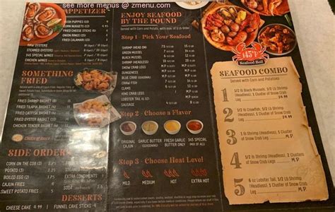 Online Menu Of 145 Seafood Boil Restaurant Jacksonville Florida 32246 Zmenu