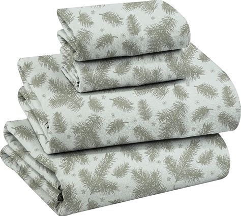 Amazon Ruvanti Flannel Sheets Full Size Cotton Double