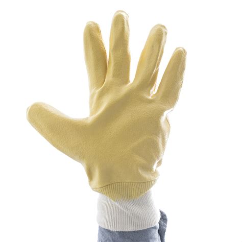 Ansell Nitrotough N230y Yellow Nitrile Gloves Uk