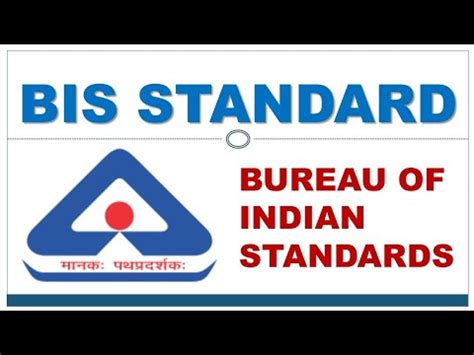 BIS STANDARDS BUREAU OF INDIAN STANDARDS BIS HALL MARK YouTube