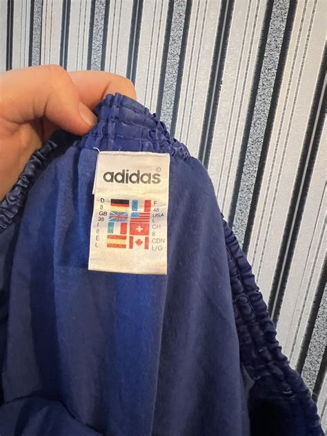 ADIDAS SHORTS 80s BLUE SPRINTER RUNNING SHORTS SOCCER Gem