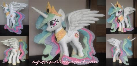 Princess Celestia plush by agatrix on DeviantArt