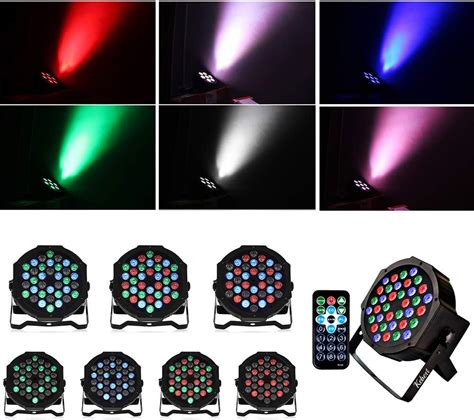 Kebert Luces Par Luces Led Para Escenario De Dj Con Control Remoto