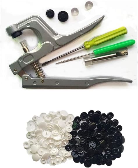 Snaps Plastic Snaps Buttons Hand Held Pliers Tool Installs