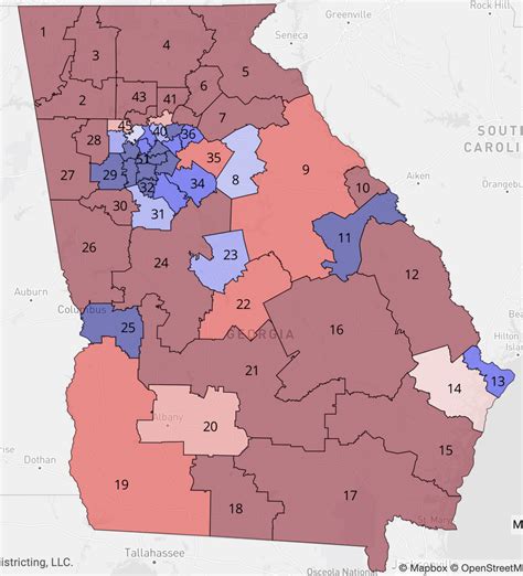 My First Georgia State Senate Map Rdavesredistricting