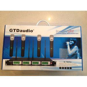 Gtd Audio G H X Channel Uhf Handheld Wireless Microphone