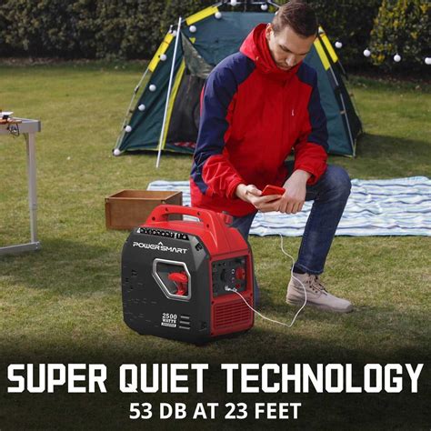 Powersmart 2500w Portable Inverter Gas Generator For Home Use Outdoors Camping Hardwares