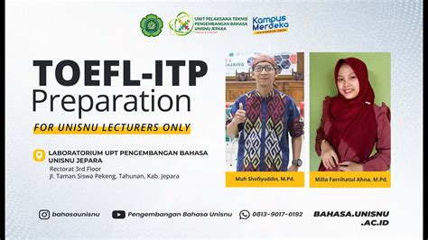 Pelatihan Toefl Itp Youtube