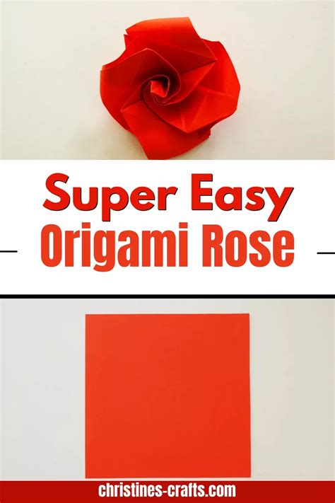 Easy Origami Rose Tutorial Diy Henry Phạm Artofit