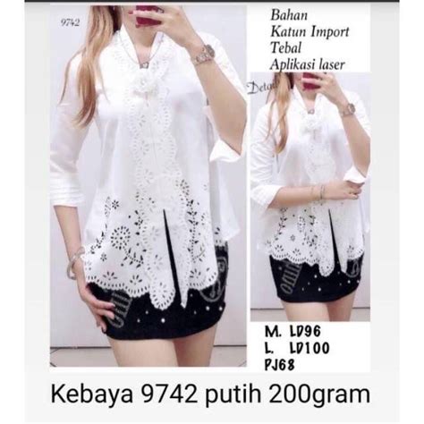 Jual Kebaya Kelelawar Modern Harga Terbaik And Termurah September 2022