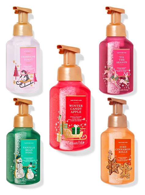 Christmas Traditions Gentle Foaming Hand Soap 5 Pack Bath And Body Works