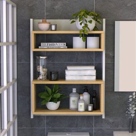 Repisas para el baño con las que podrás Decorar y Organizar