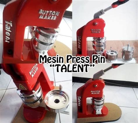 Jual Mesin Pin Red Talent Asli Mould Di Lapak Glory Surabaya Bukalapak