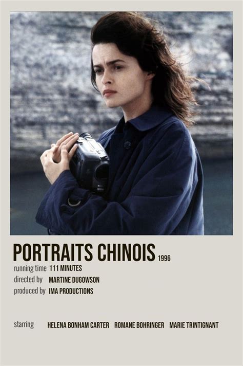 Portraits Chinois Poster In Helena Bonham Carter Good