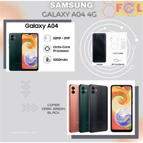 Jual Handphone Samsung Galaxy A04 4g Shopee Indonesia