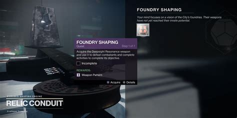 Destiny 2 Weapon Crafting Tutorial Quest Guide