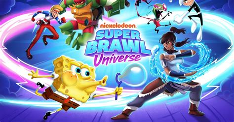 Nickalive Nickelodeons ‘super Brawl Universe Game Enters The Mobile