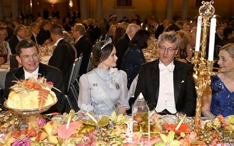 Swedish royals attended the 2022 nobel prize banquet at stockholm city ...