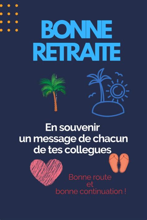 Buy DEPART COLLEGUE TRAVAIL Livre d or départ retraite mutation