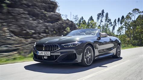 2019 Bmw 8 Series M850i Xdrive Convertible Front Three Quarter Caricos