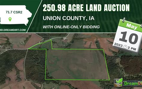 Farmland For Sale In Union County Iowa Dreamdirt