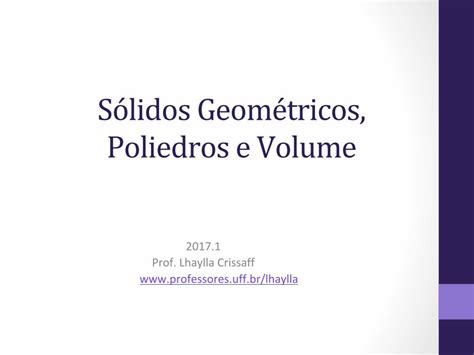 Pdf S Lidos Geom Tricos Poliedros E Volume Pdfslide Net