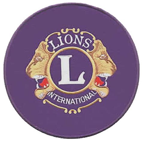 Lion S Club Emblem Applique Tiedemann Bevs