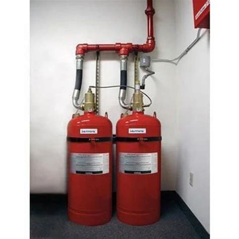 Clean Agent Gas Based Automatic Fire Protection System For In Server