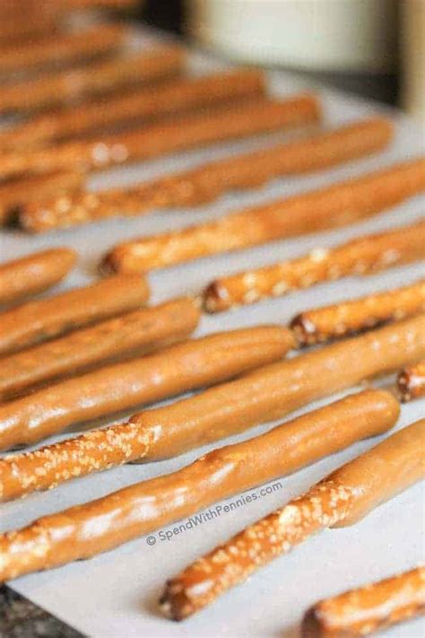 Caramel Chocolate Covered Pretzels Recipe