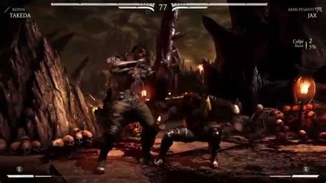 Mortal Kombat X Takeda Vs Jax Youtube