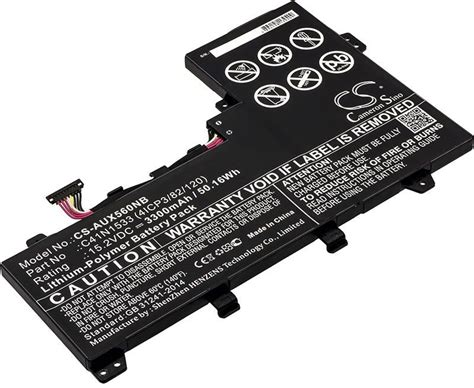 Bateria Do Laptopa Cameron Sino Asus Q524U 0B200 02010200 3300Mah 50