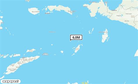 Info Bmkg Gempa Guncang Di Laut Km Timurlaut Tepa Maluku Barat