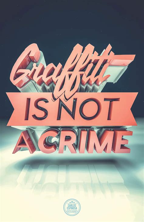 GRAFFITI IS NOT A CRIME on Behance