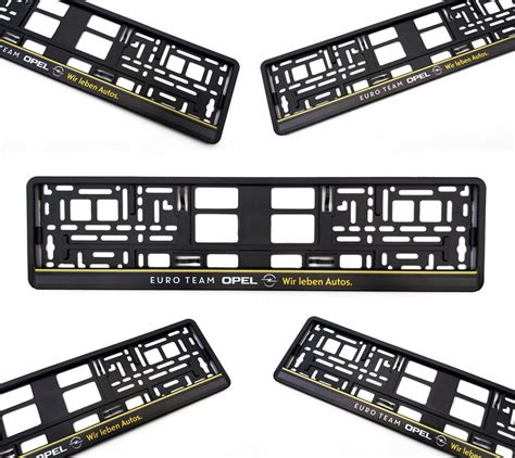 OPEL Ramka Ramki Pod Tablice Rejestracyjne 2 Szt 12559020102