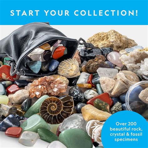 Buy NATIONAL GEOGRAPHIC Rocks Fossils Kit 200 Piece Set Includes