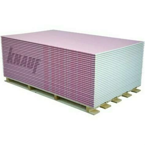 KNAUF GKF 12 5x1200x2600mm ugunsdrošs ģipškartons 60loksnes paletē