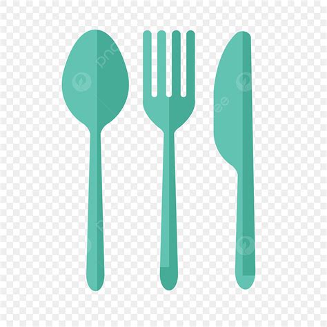 Fork Knife Spoon Clipart Transparent Background Knife Spoon Fork