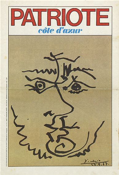 Pablo Picasso Le Patriote De C Te Dazur Mutualart