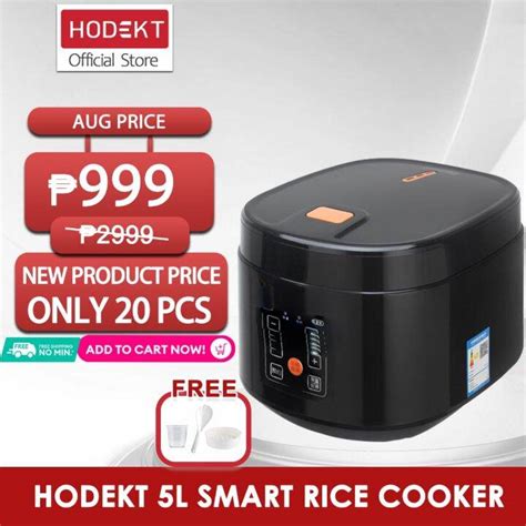 Original Brand Hodekt L Rice Cooker Multifunctional Large Capacity