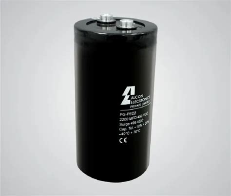 Alcon Pg Ped Aluminium Electrolytic Capacitor Vdc Mfd At Rs