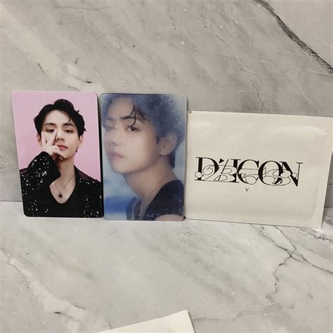 Jual Bts Dicon V Taehyung Tae Spc Special Photocard Pvc Lenticular