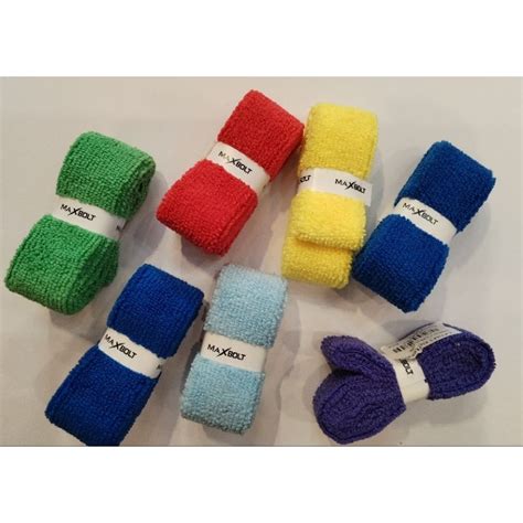 MAXBOLT BADMINTON TOWEL GRIP 100 HI SOFT COTTON PRICE FOR 1 PCS