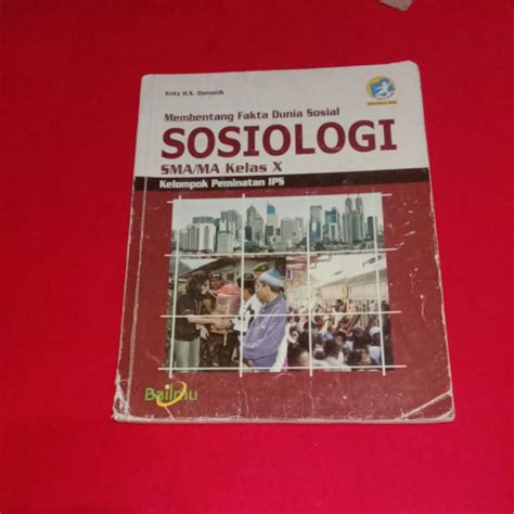 Jual BUKU MEMBENTANG FAKTA DUNIA SOSIAL SOSIOLOGI SMA MA KELAS X K13