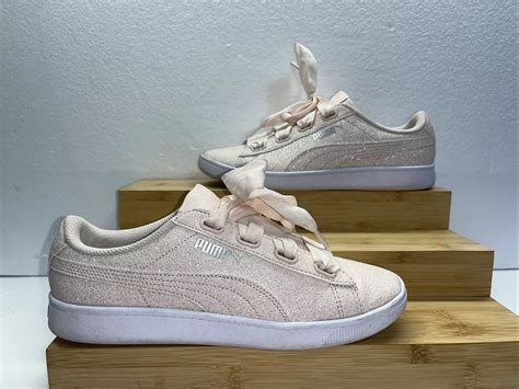 Pink Puma Trainers With Ribbon Outlet Bellvalefarms