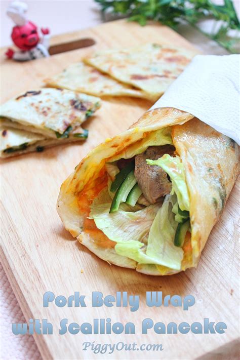 Pork Belly Wrap With Scallion Pancake Piggy Out