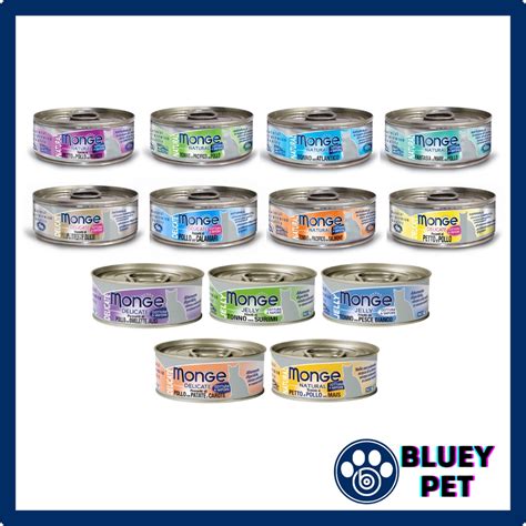 Monge Cat Canned Food - 80g / Cat Wet Food | Shopee Malaysia