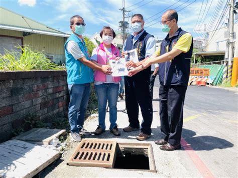 預防雨天積淹水 立委楊瓊瓔及臺中市議員賴朝國爭取潭子區仁愛路道路側溝排水改善 台灣華報