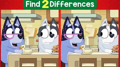 Find The Difference Part Bluey Youtube