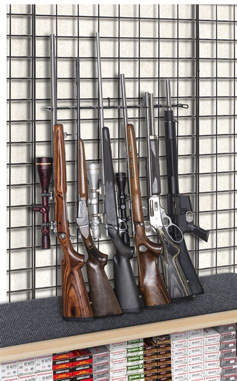 Slat Wall Gun Displays RACK EM RACKS