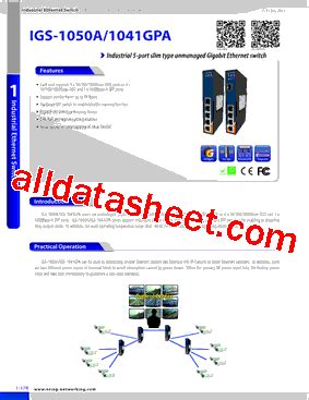 Igs Gpa Datasheet Pdf Oring Industrial Networking Corp